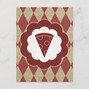 Pizza Vintage Postkarte