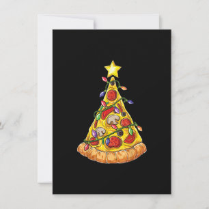 Pizza Weihnachtsbäume Weihnachten Weihnachten Weih Einladung