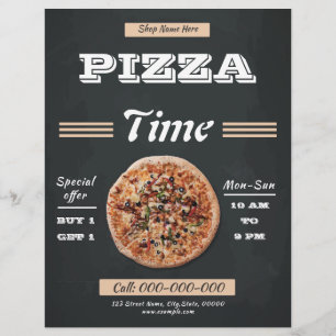 Pizza Zeit Flyer