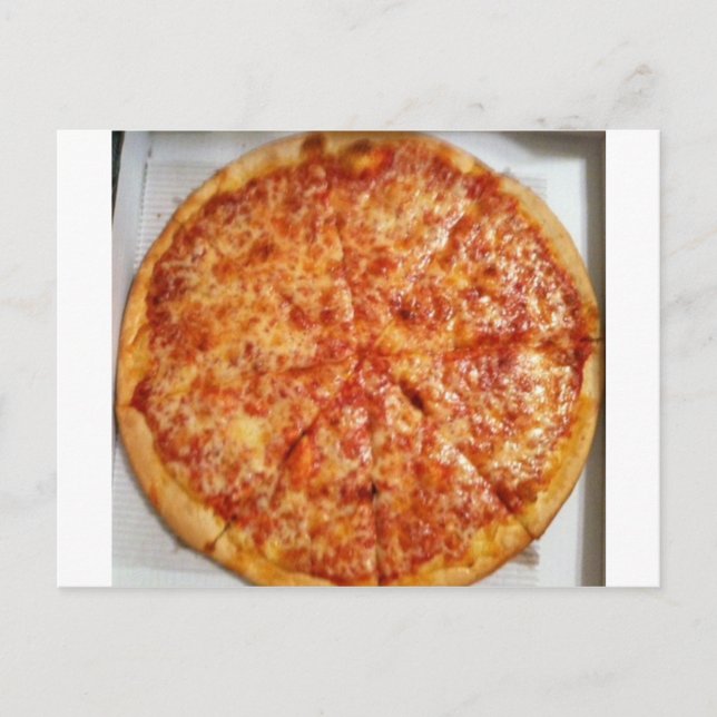 Pizza Zeit! Postkarte (Vorderseite)