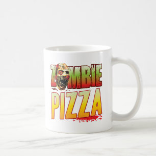 Pizza-Zombie-Kopf Kaffeetasse
