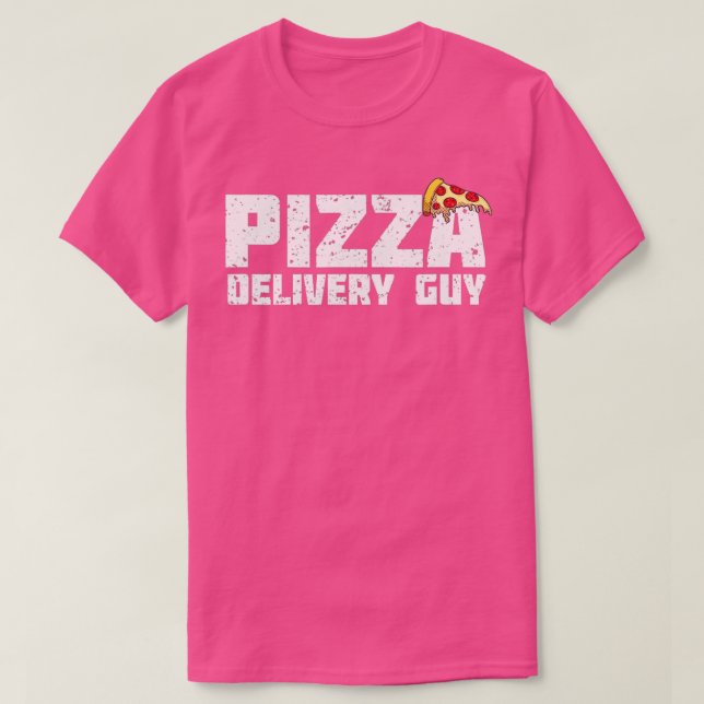 PizzaausliefererDesign für Pizzaliebhaber T-Shirt (Design vorne)