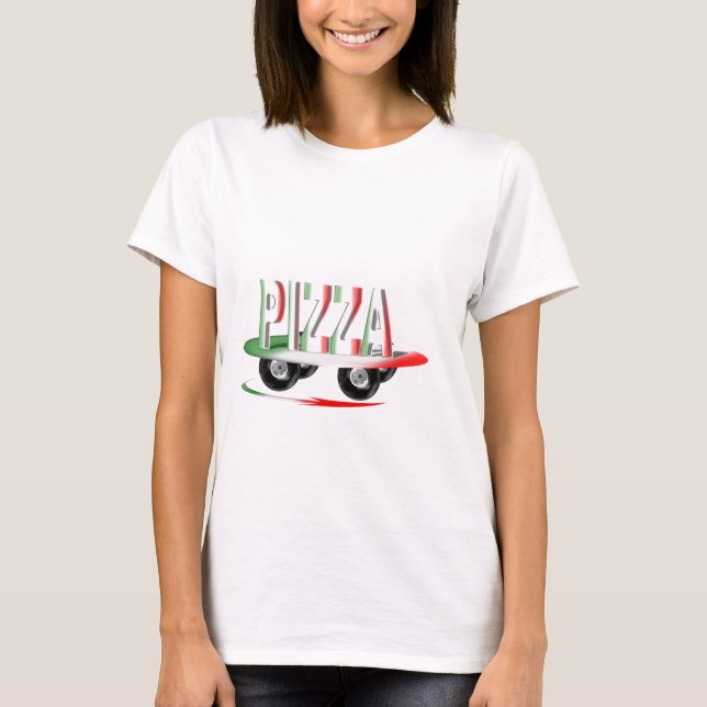 Pizzabeservice T-Shirt (Vorderseite)