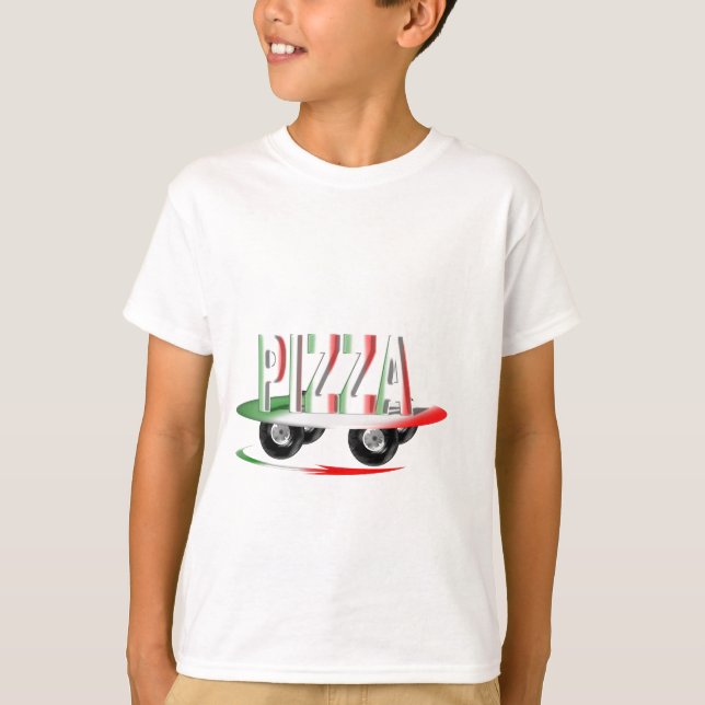 Pizzabeservice T-Shirt (Vorderseite)