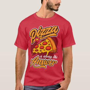 Pizzadesign für das Pizzaangebot im Netz, Pizzafre T-Shirt