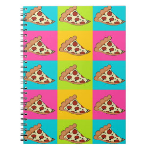Pizzadesignheft Notizblock