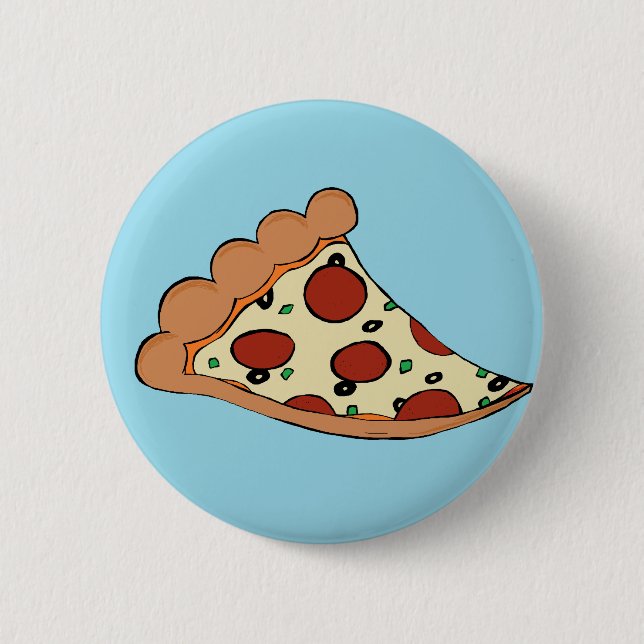 Pizzaentwurf Button (Vorderseite)