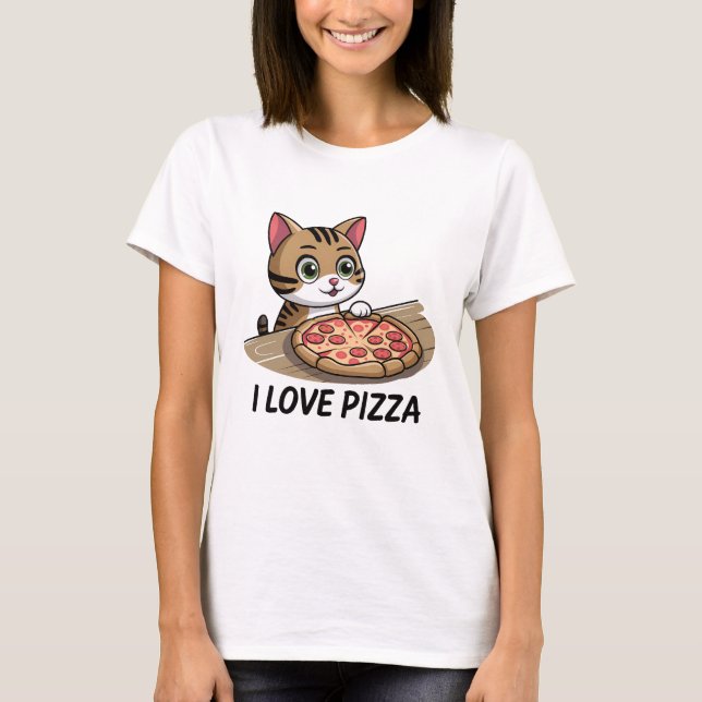 Pizzafreund T-Shirt (Vorderseite)
