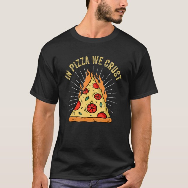 Pizzahersteller Pizzabschneider-Pizzabuch T-Shirt (Vorderseite)