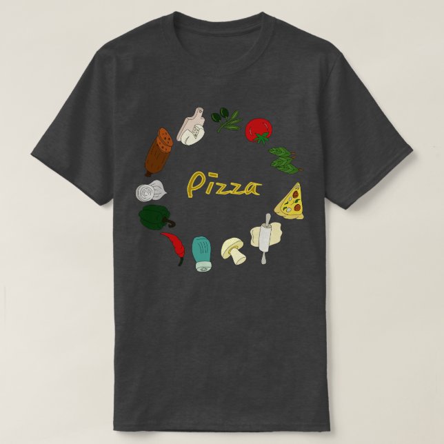 Pizzainfektionen 2 T-Shirt (Design vorne)