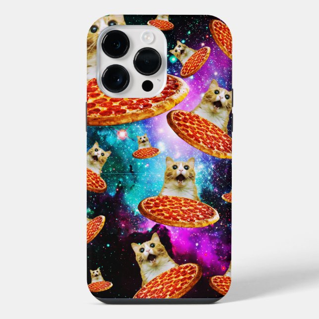 Pizzakatze iPhone Hülle (Rückseite)