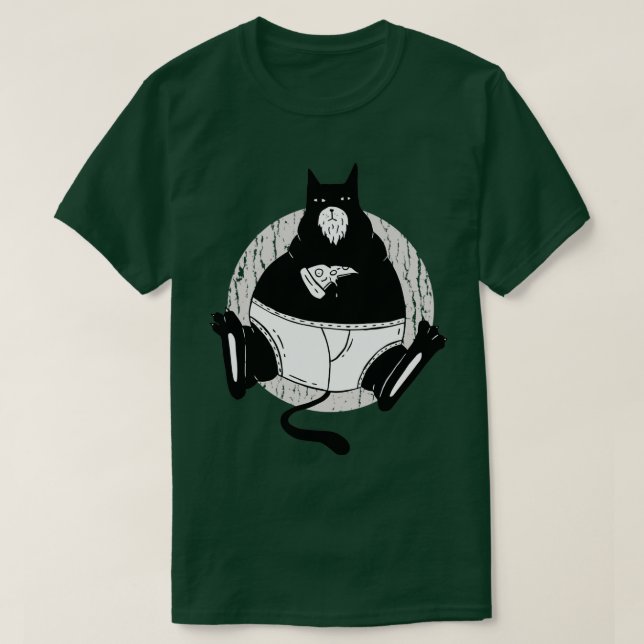 Pizzakatze T-Shirt (Design vorne)