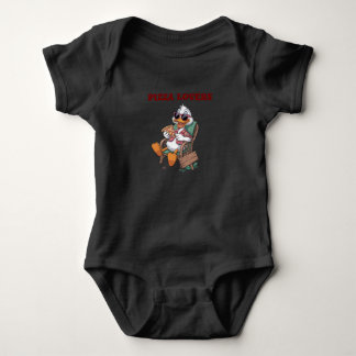 Pizzaliebhaber Baby Strampler