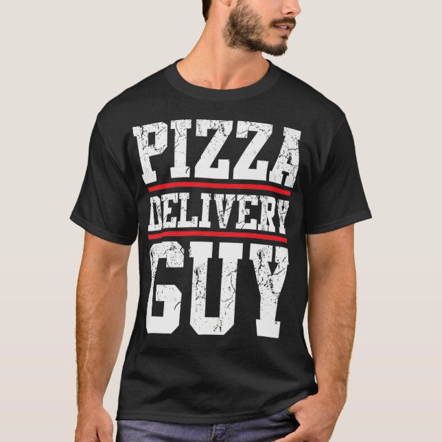 Pizzalieferung Typ passend Pizzakosten für Männer T-Shirt (Vorderseite)