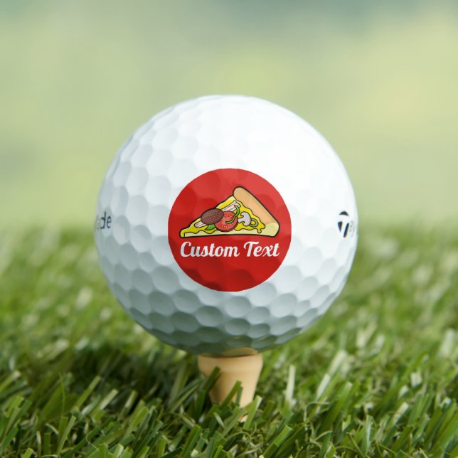 Pizzalschnitt Golfball (Insitu T-Shirt)