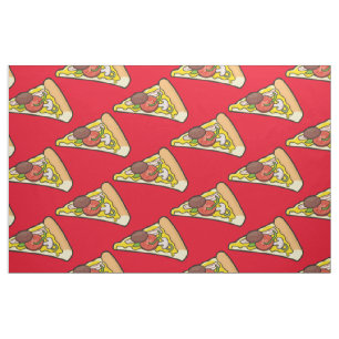 Pizzalschnitt Stoff