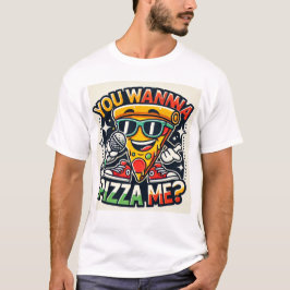 Pizzalschnitt-T - Shirt