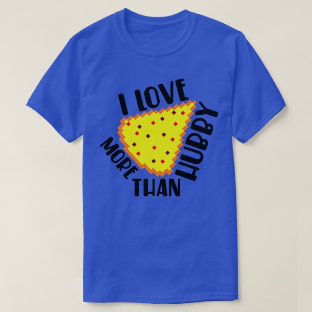 Pizzaparniere Liebe lustig T-Shirt (Design vorne)