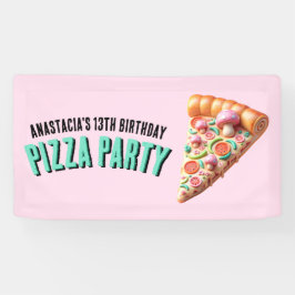 Pizzas-Party Banner