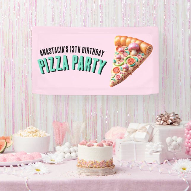 Pizzas-Party Banner (Party)
