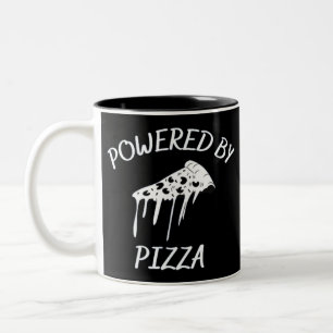 Pizzas Zweifarbige Tasse