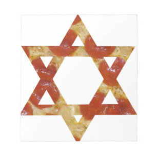 Pizzastern Notizblock