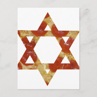 Pizzastern Postkarte
