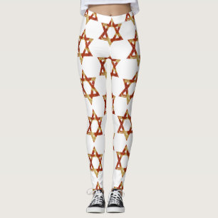 Pizzastern von daviden Leggings