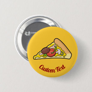 Pizzastück Button