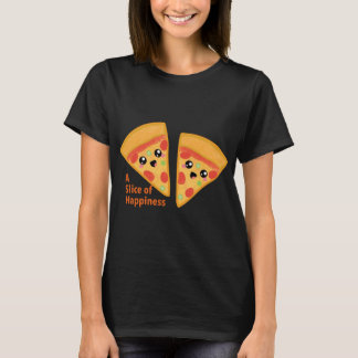 Pizzastück mit Anführungszeichen T-Shirt