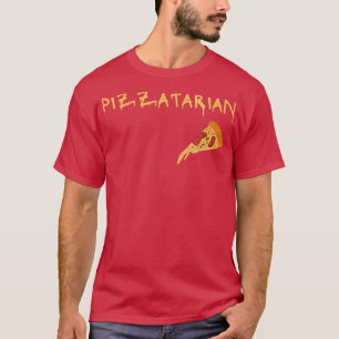 Pizzatarisches lustiges Design für Pizza Lovers 10 T-Shirt