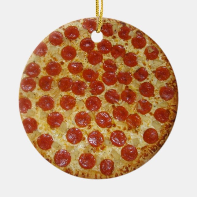 Pizzaverzierung Keramik Ornament (Vorne)