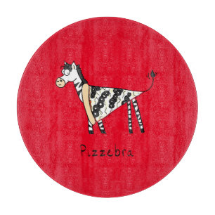 Pizzebra Pizza Zebra Cutting Board Schneidebrett