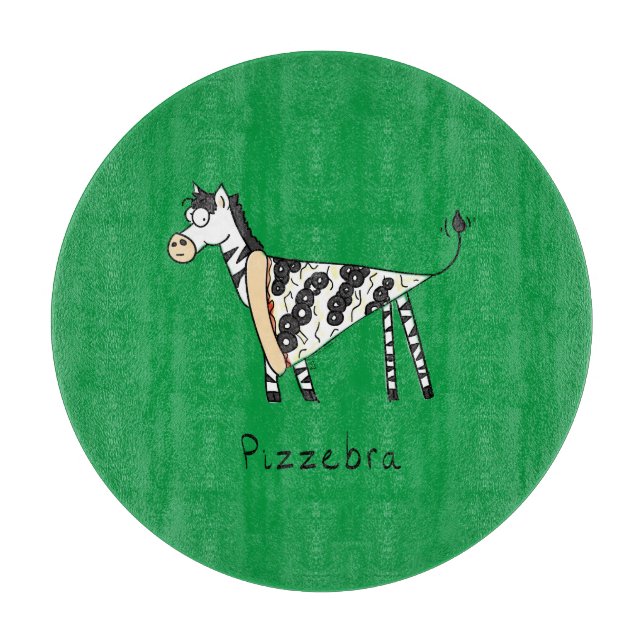 Pizzebra Pizza Zebra Cutting Board Schneidebrett (Vorderseite)
