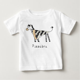Pizzebra Pizza Zebra Kid's Baby T - Shirt