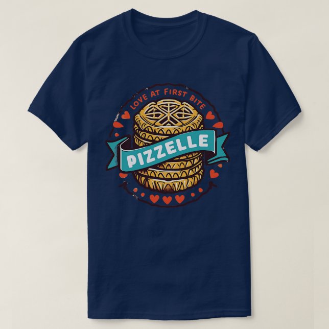 Pizzelle-Liebe T-Shirt (Design vorne)