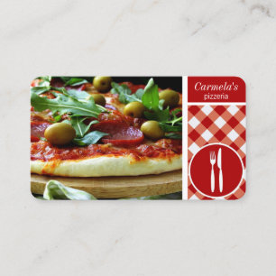 Pizzeria Business Card Visitenkarte