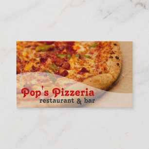 Pizzeria-Essen-Restaurant-Gaststätte-Catering Visitenkarte