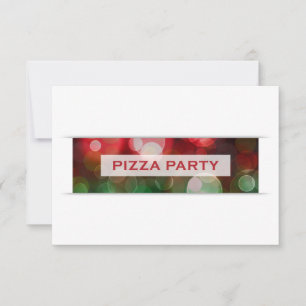 Pizzeria Party Einladung
