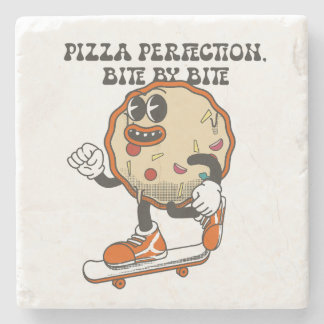 Pizzeria perfekt, beiß steinuntersetzer