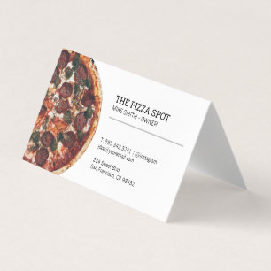 Pizzeria Visitenkarten