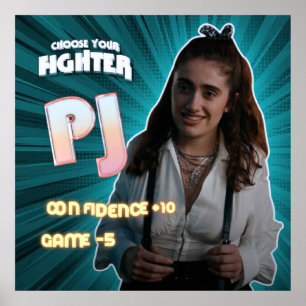 PJ   Botoms Movie Character   Untalentiertes Schwu Poster