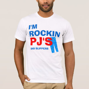 PJ und Pantoffel-T-Shirt T-Shirt