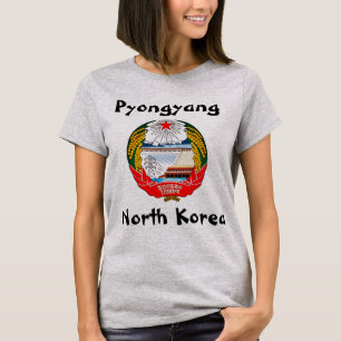 Pjöngjang, Nordkorea (DVRK) 조 선 민 주 의 인 주 민 공 T-Shirt
