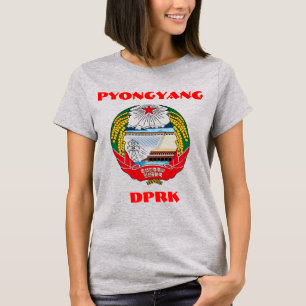 Pjöngjang, Nordkorea - DVRK 조 선 민 주 주 의 인 민 T-Shirt