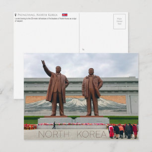 Pjöngjang, Nordkorea Postcard Postkarte