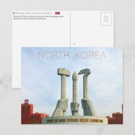 Pjöngjang, Nordkorea Postcard Postkarte