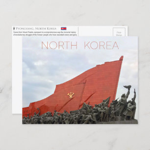 Pjöngjang, Nordkorea Postcard Postkarte