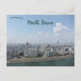 Pjöngjang-Western Nordkorea Postkarte