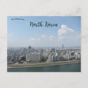 Pjöngjang-Western Nordkorea Postkarte